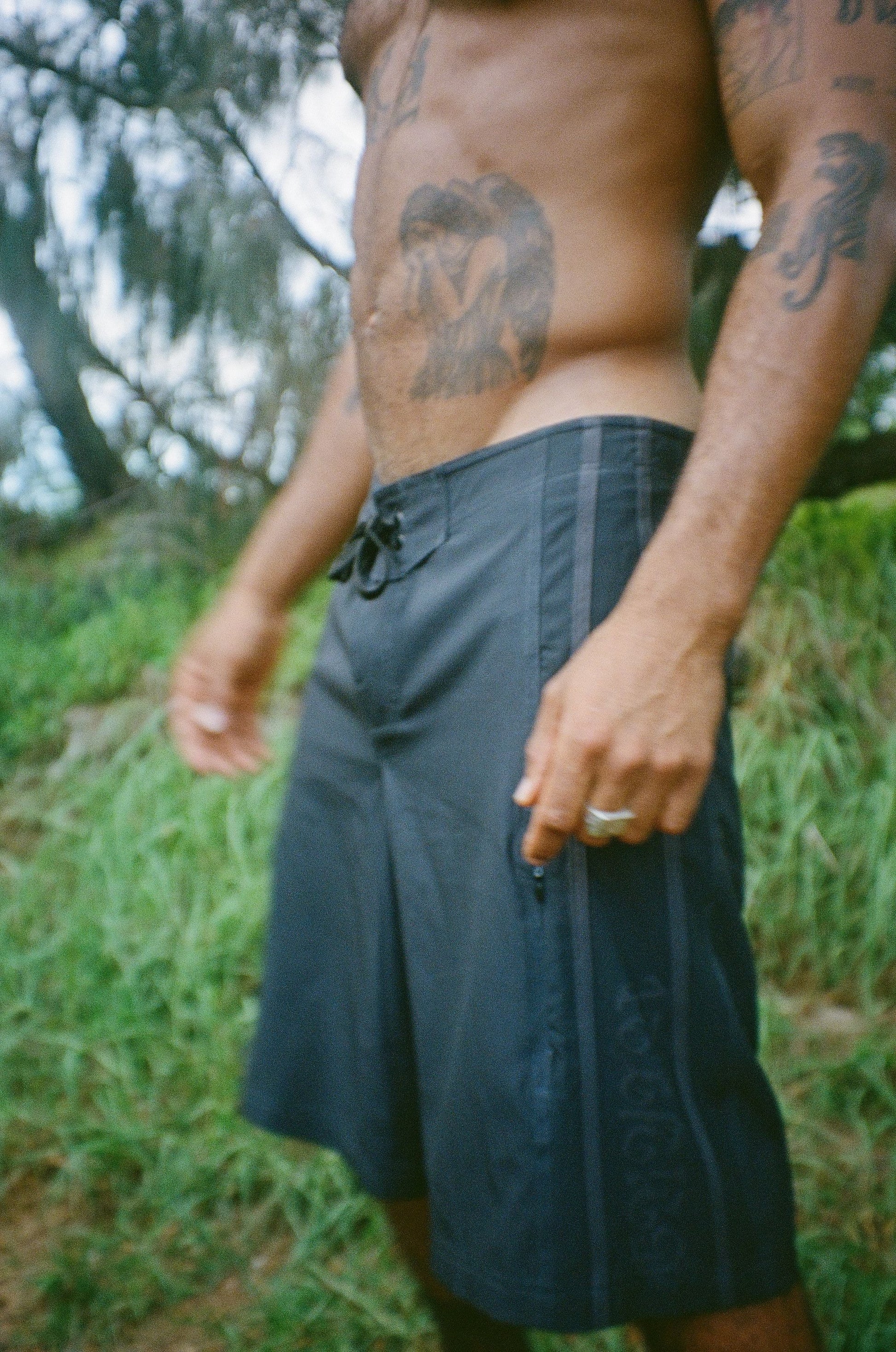 Charcoal 'Gotham' 2.0 Boardies [NEW]