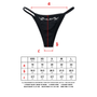 Size guide: bikini bottom measurements for XXS to L (AU 4 to 12)