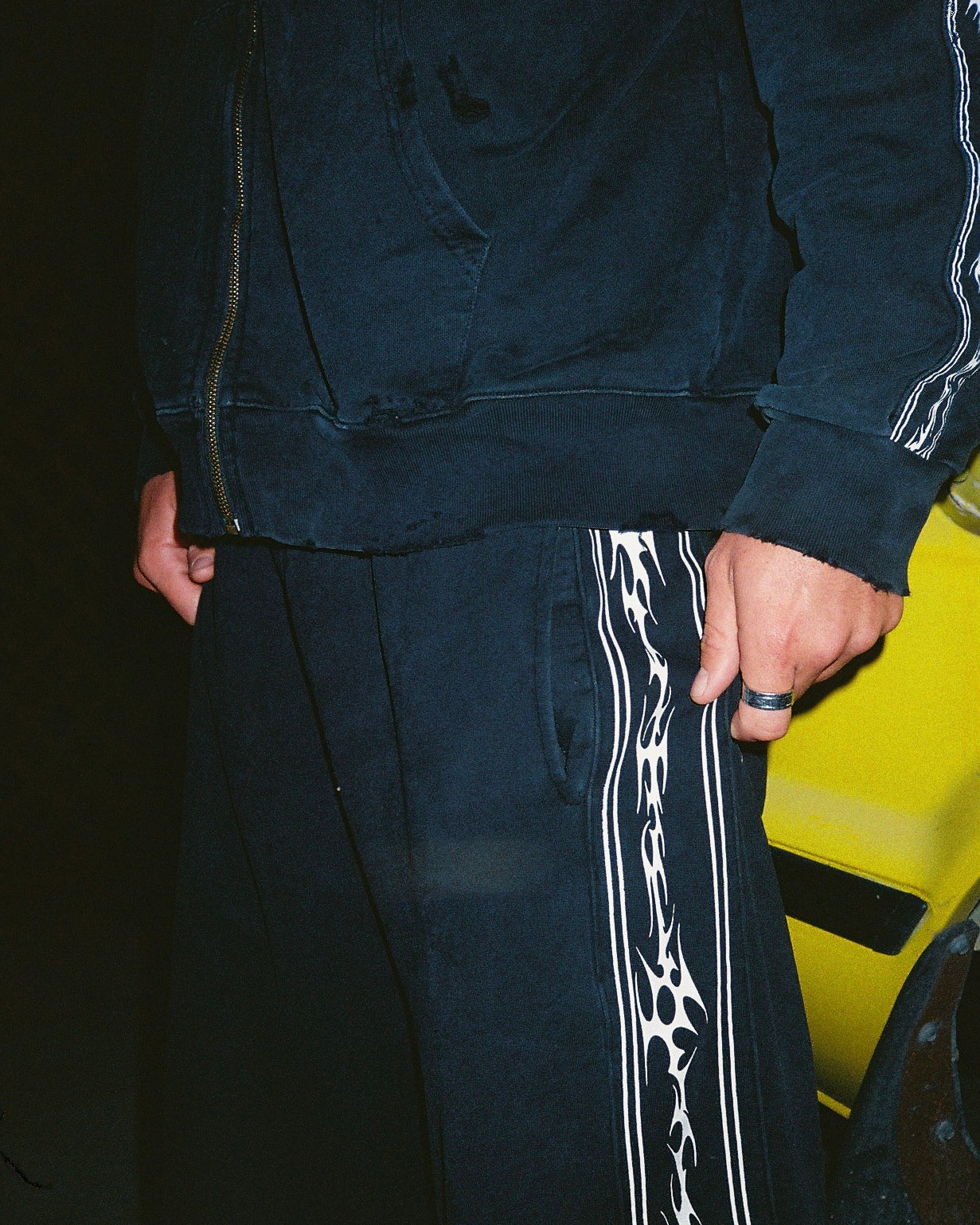 GRVLN 'CORE' TRACKSUIT BOTTOMS  [PRE-ORDER]