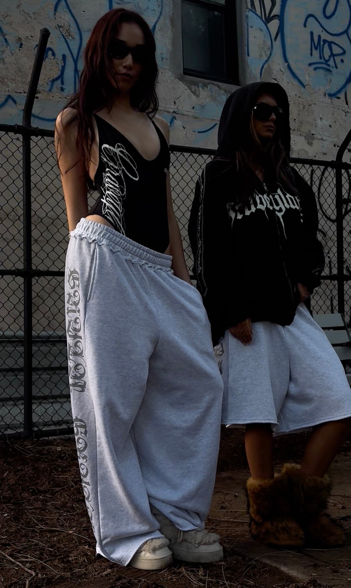 GRVLN HEATHER GREY TRACKPANT - [PRE-ORDER]