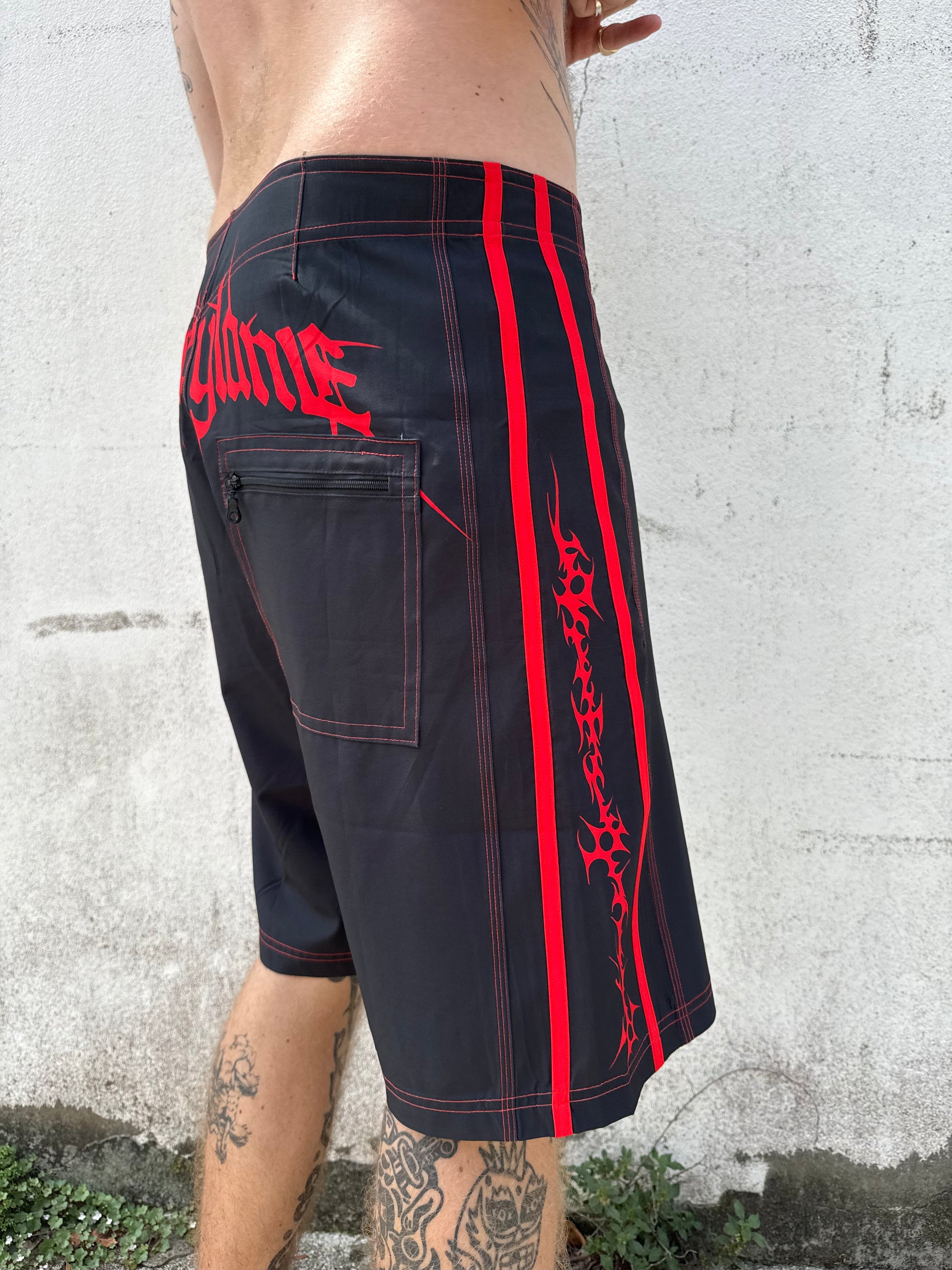 Black n Red 2.0 Boardshorts
