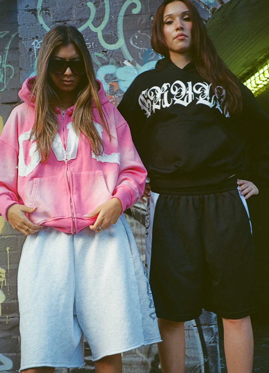 PINK 'GVL' ZIP-HOOD [PRE-ORDER]