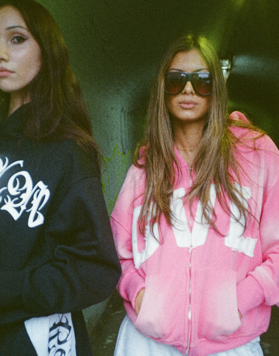 PINK 'GVL' ZIP-HOOD [PRE-ORDER]